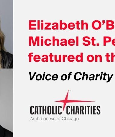 Elizabeth O’Brien & Michael St. Peter Featured on the Voice of Charity Podcast