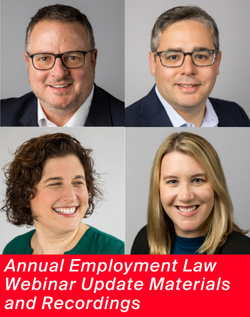 ICYMI: Annual Employment Law Update Video Available